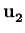 $ \bf u_{2}^{}$